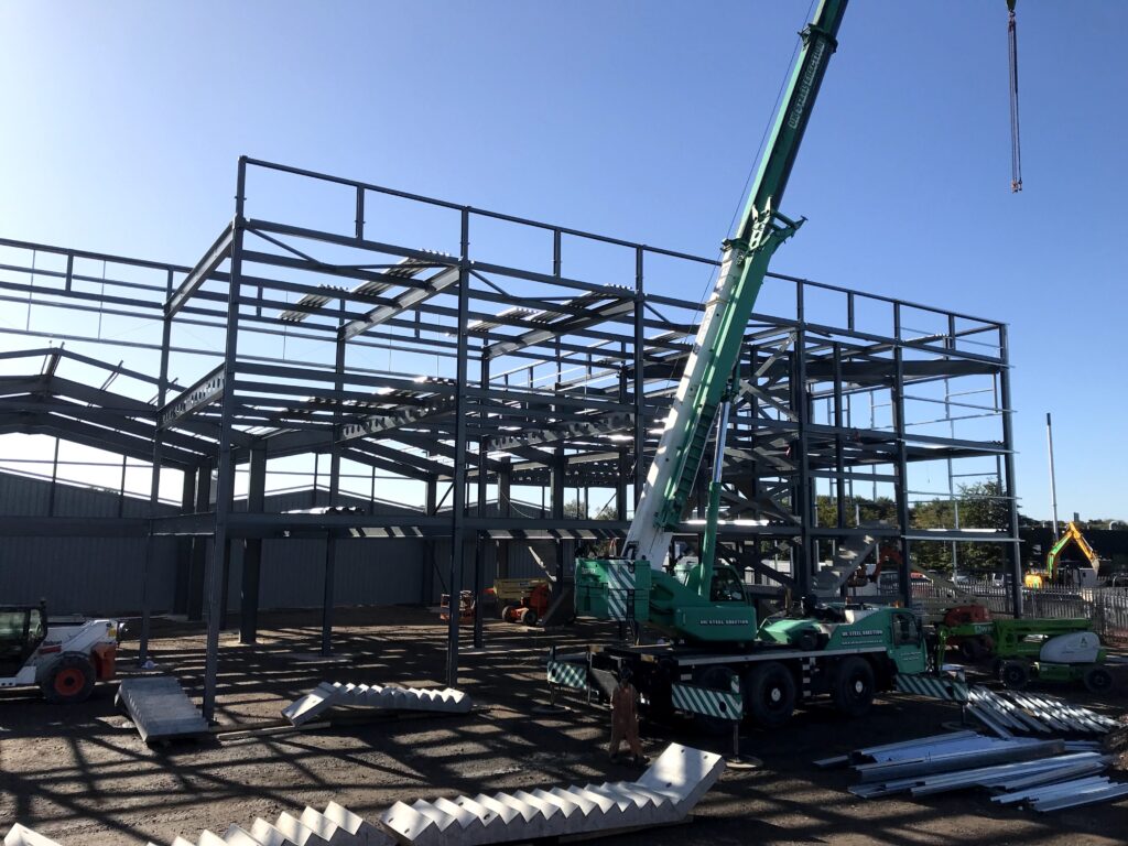 Steel Portal Frame construction